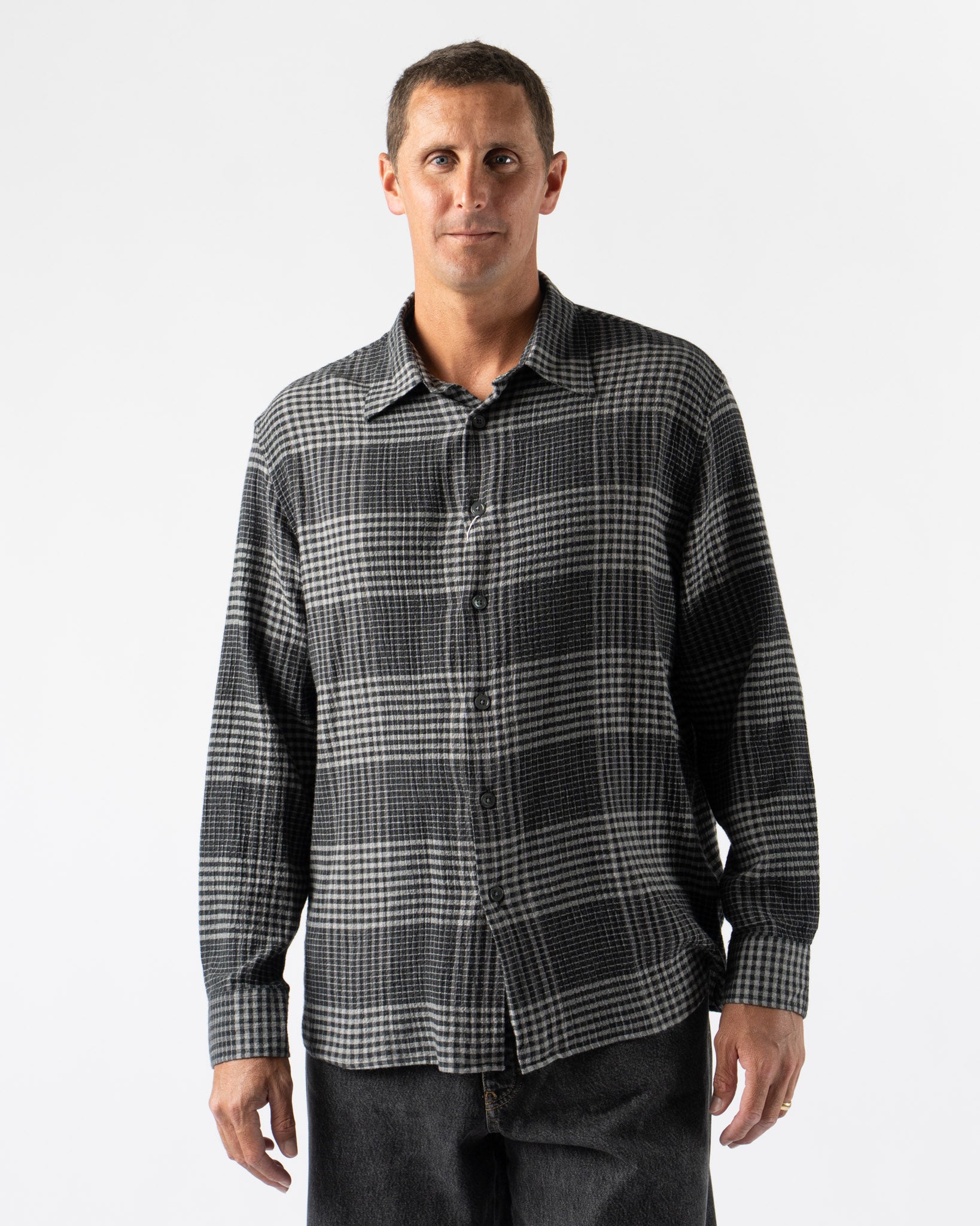 Sunflower Studio Shirt in Anthracite