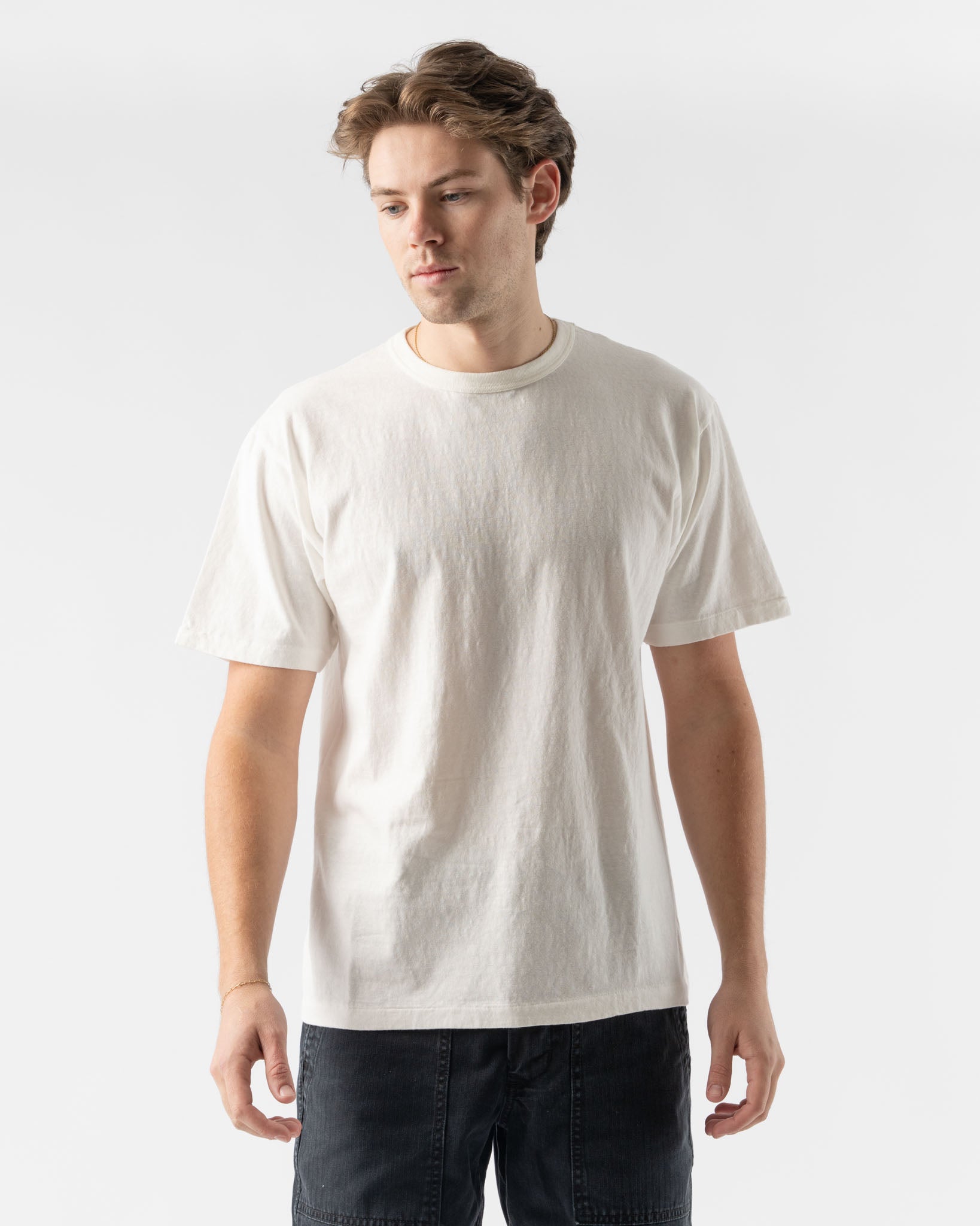 Sunray Sportwear Haleiwa Short Sleeve T Shirt in Off White