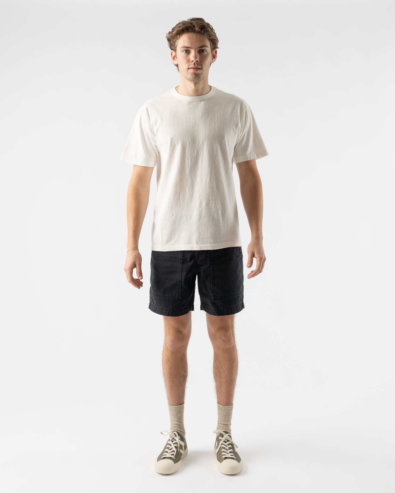 Sunray Sportwear Haleiwa Short Sleeve T Shirt in Off White