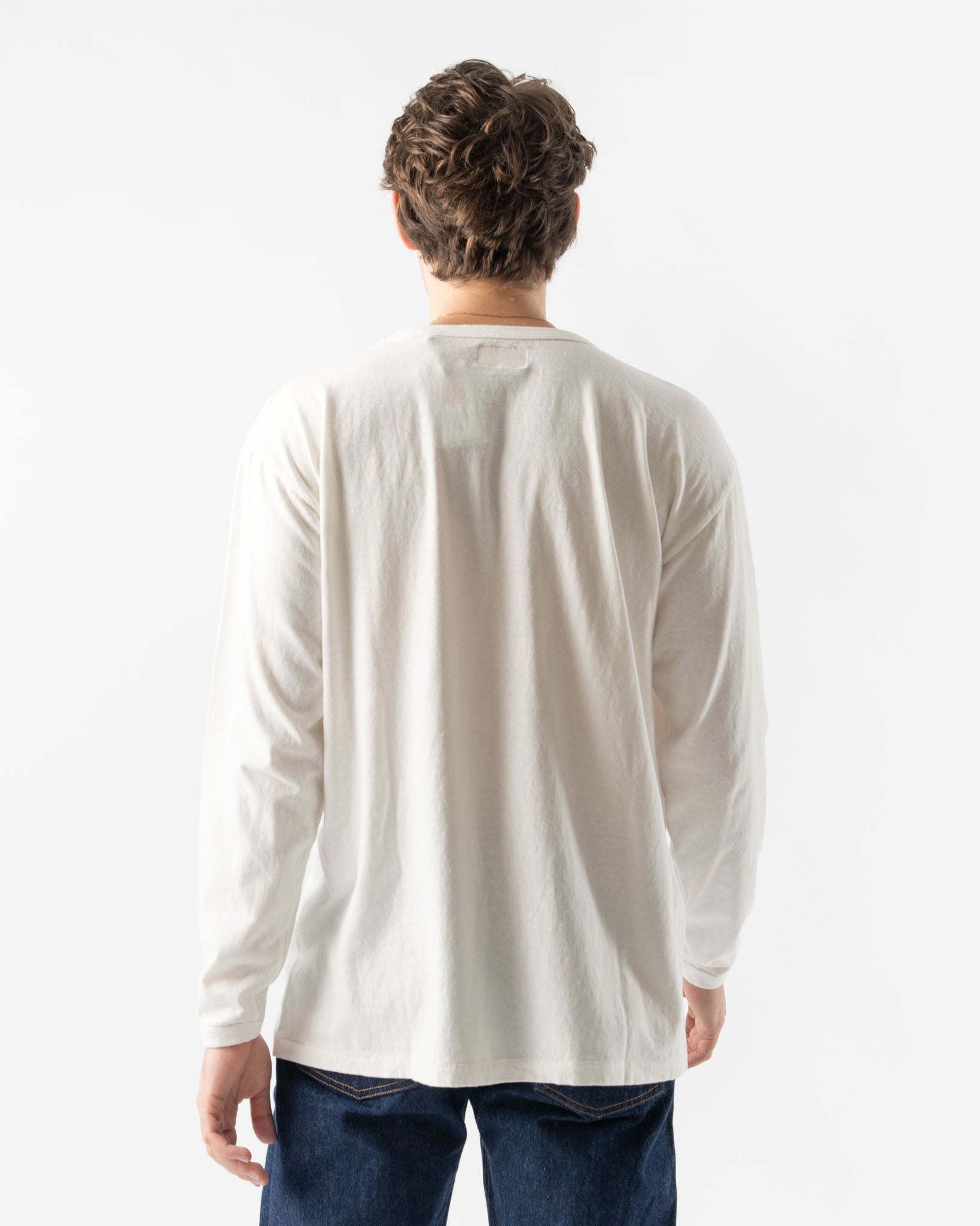 Sunray Sportwear Haleiwa Long Sleeve T Shirt in Off White
