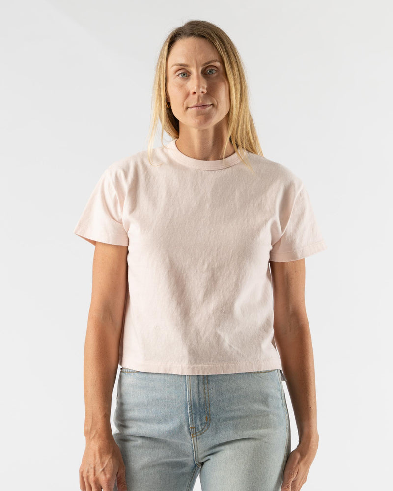 Sunray Spirit Hi'Aka Short Sleeve T-Shirt in Mauve Chalk