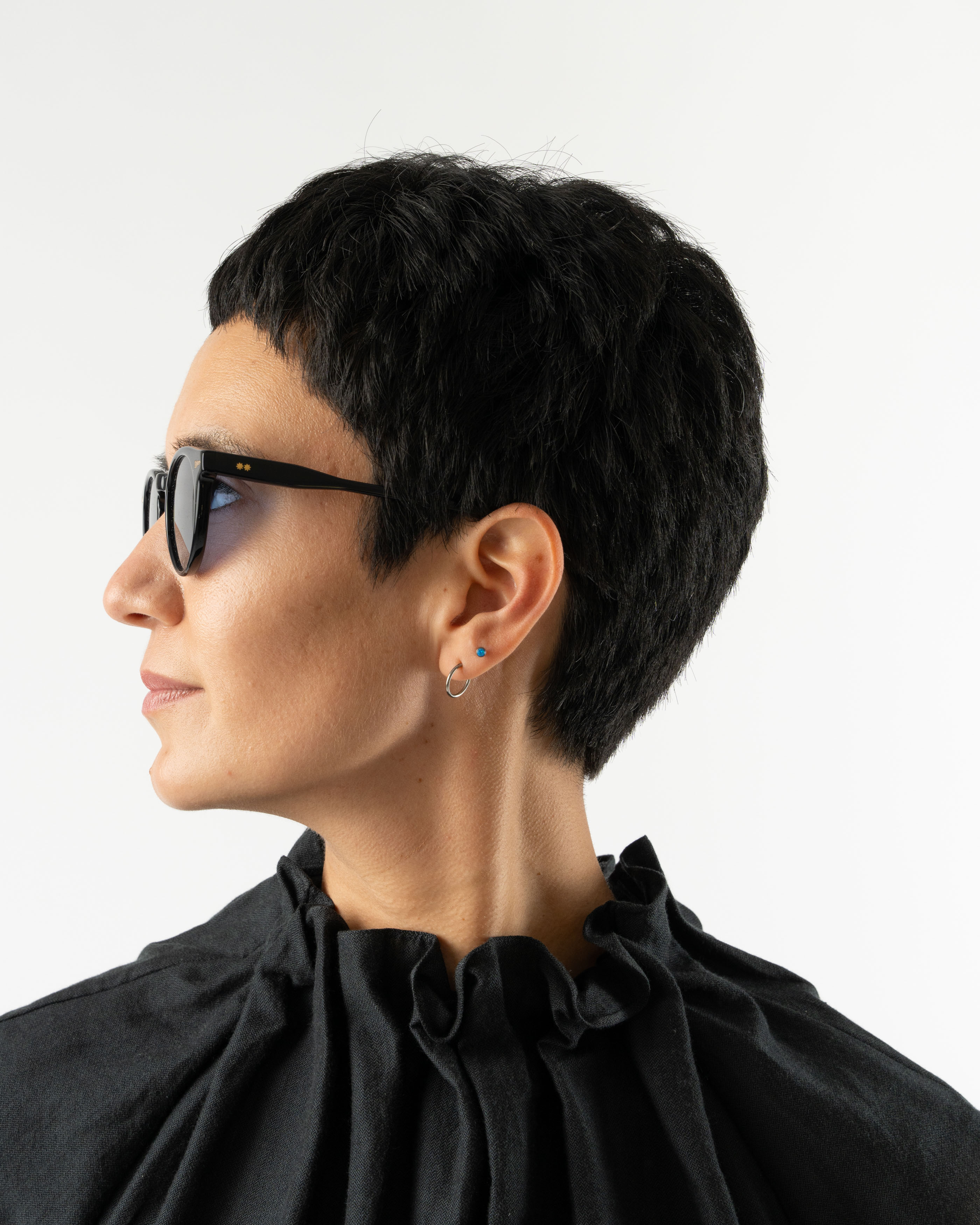 Tejesta Crazy Horse Sunglasses in Midnight