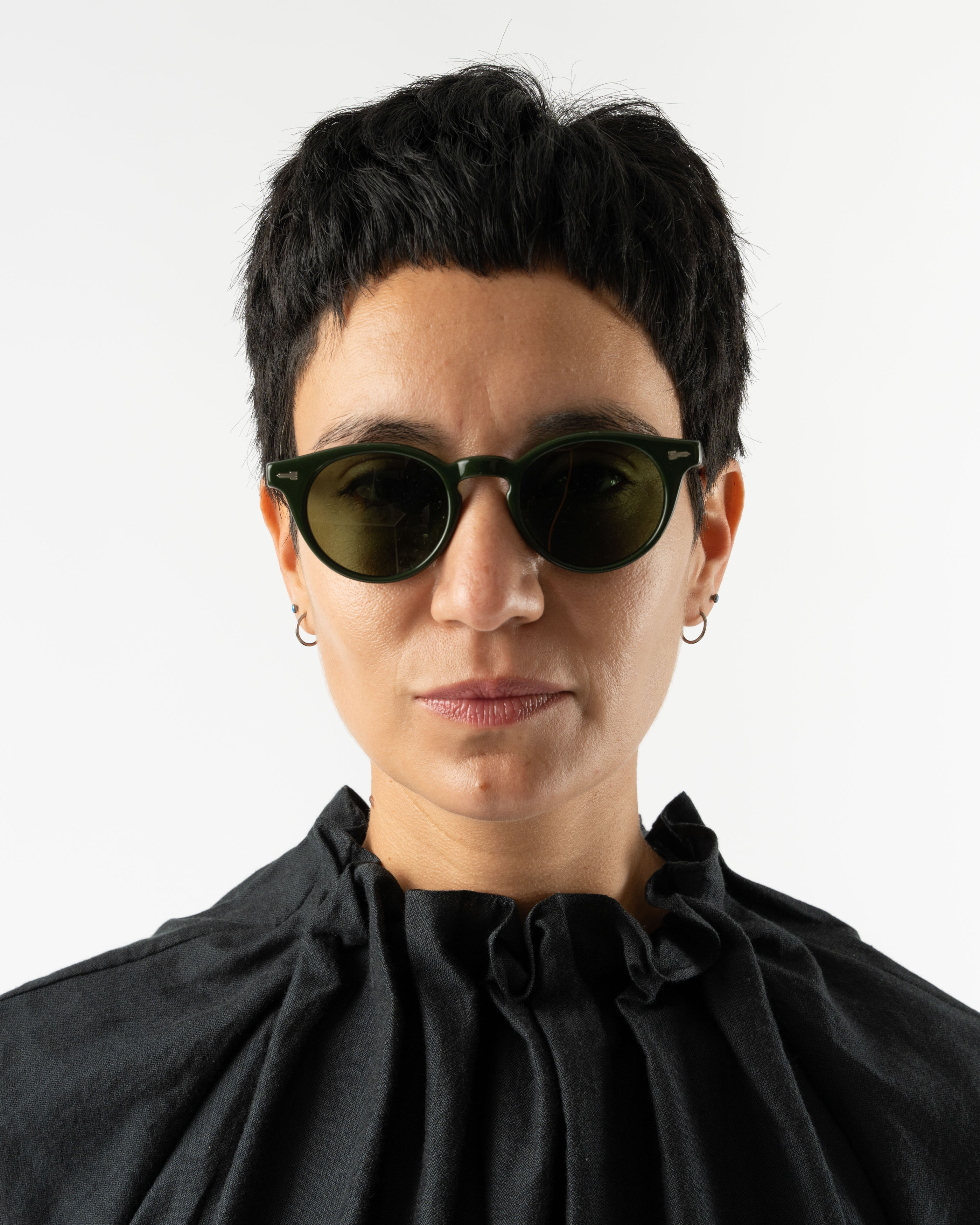Tejesta Crazy Horse Sunglasses in BRG