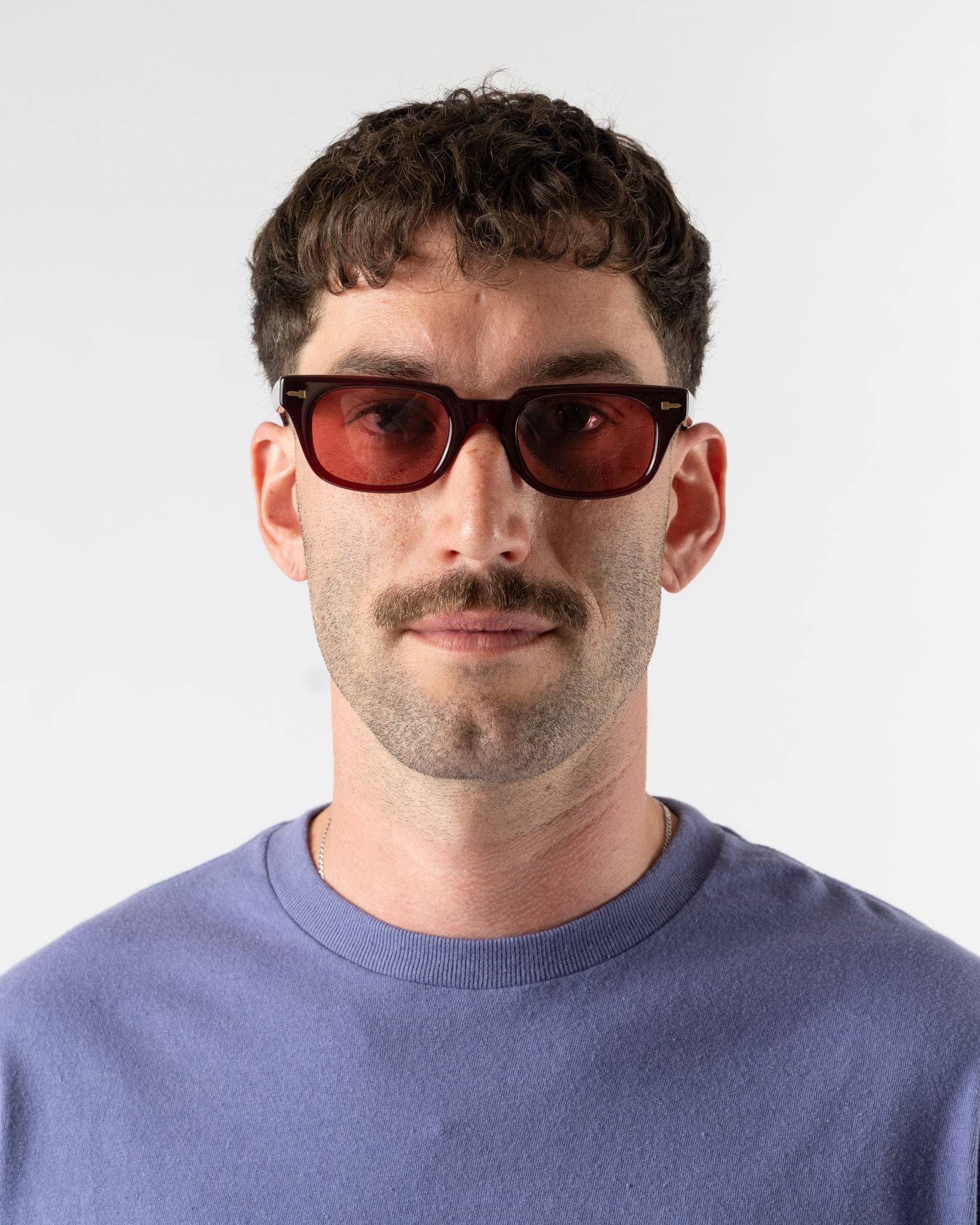 Tejesta Erte Burgundy Sunglasses