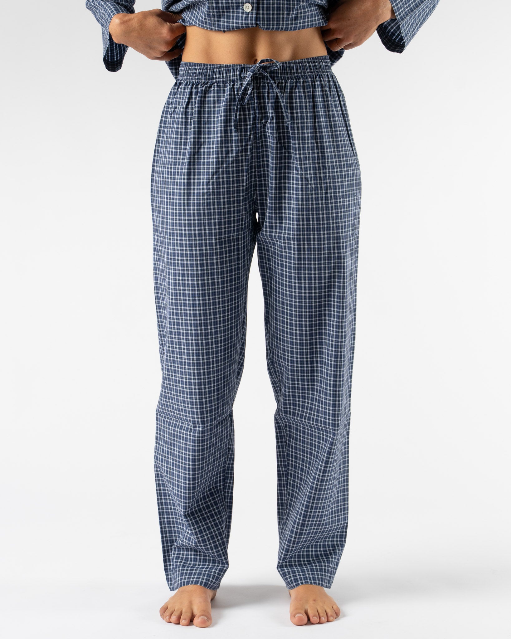 Tekla Women's Pants in Lanegan Checks