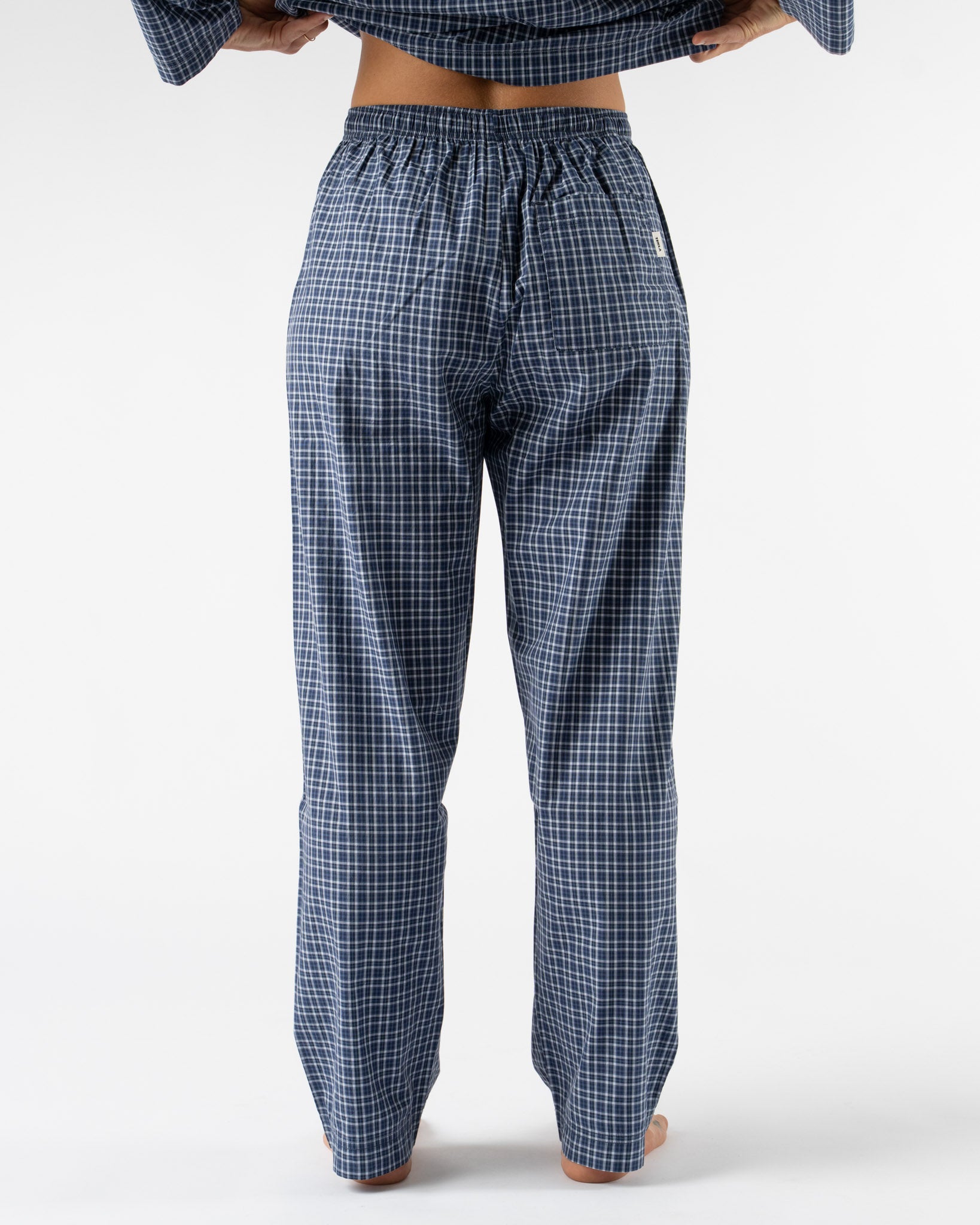 Tekla Women's Pants in Lanegan Checks