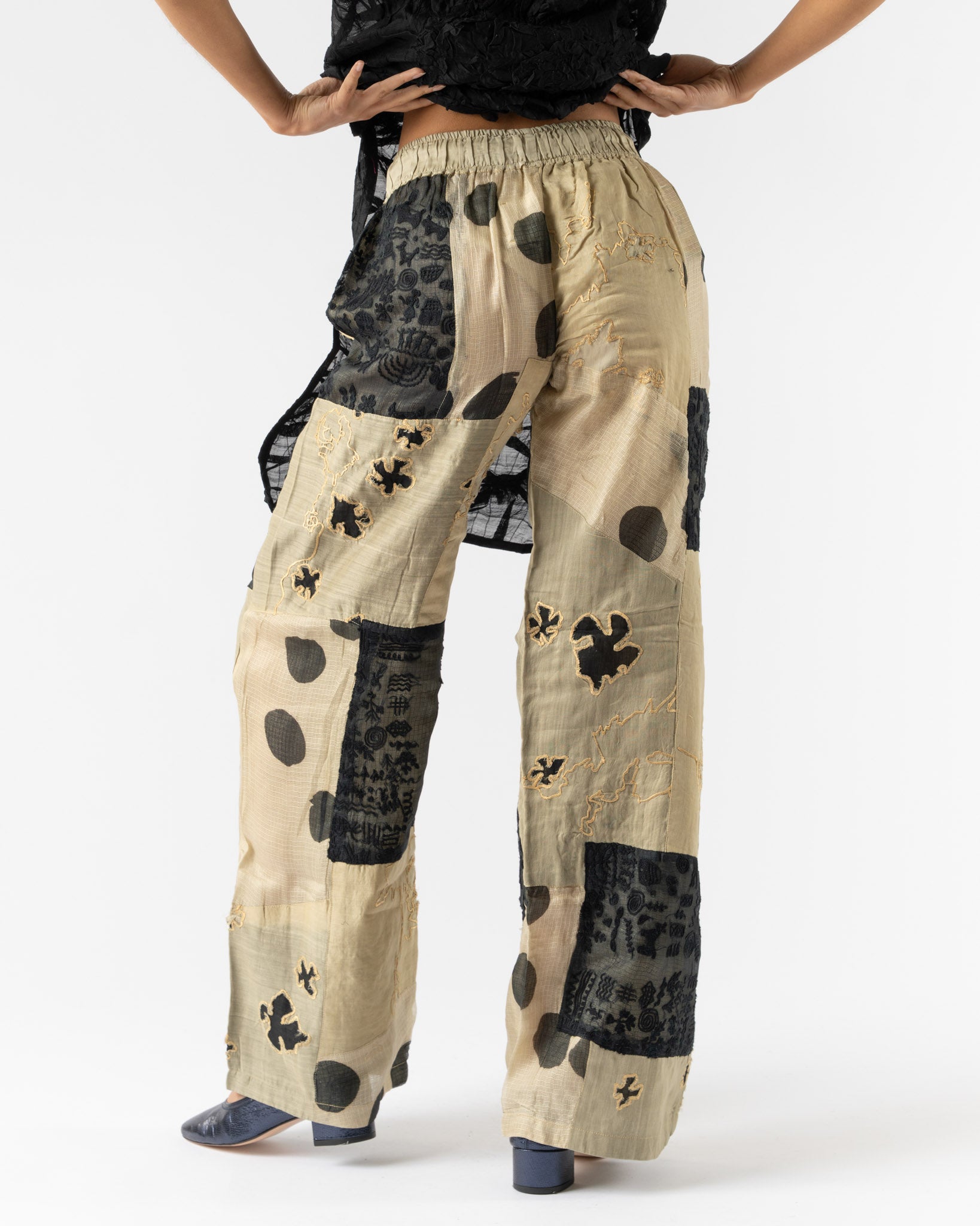 Tigra Tigra Cutwork Moon Boxing Pant