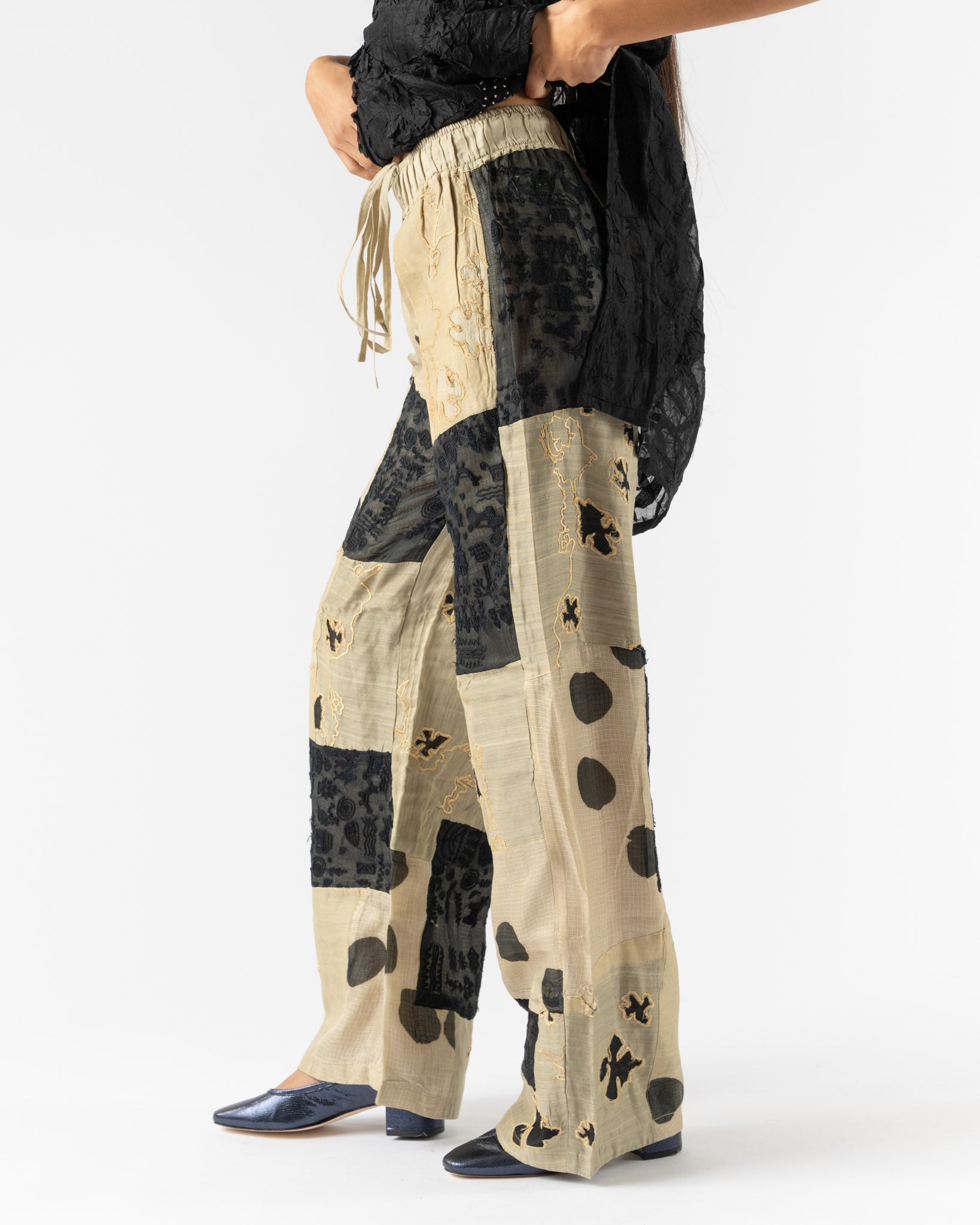 Tigra Tigra Cutwork Moon Boxing Pant