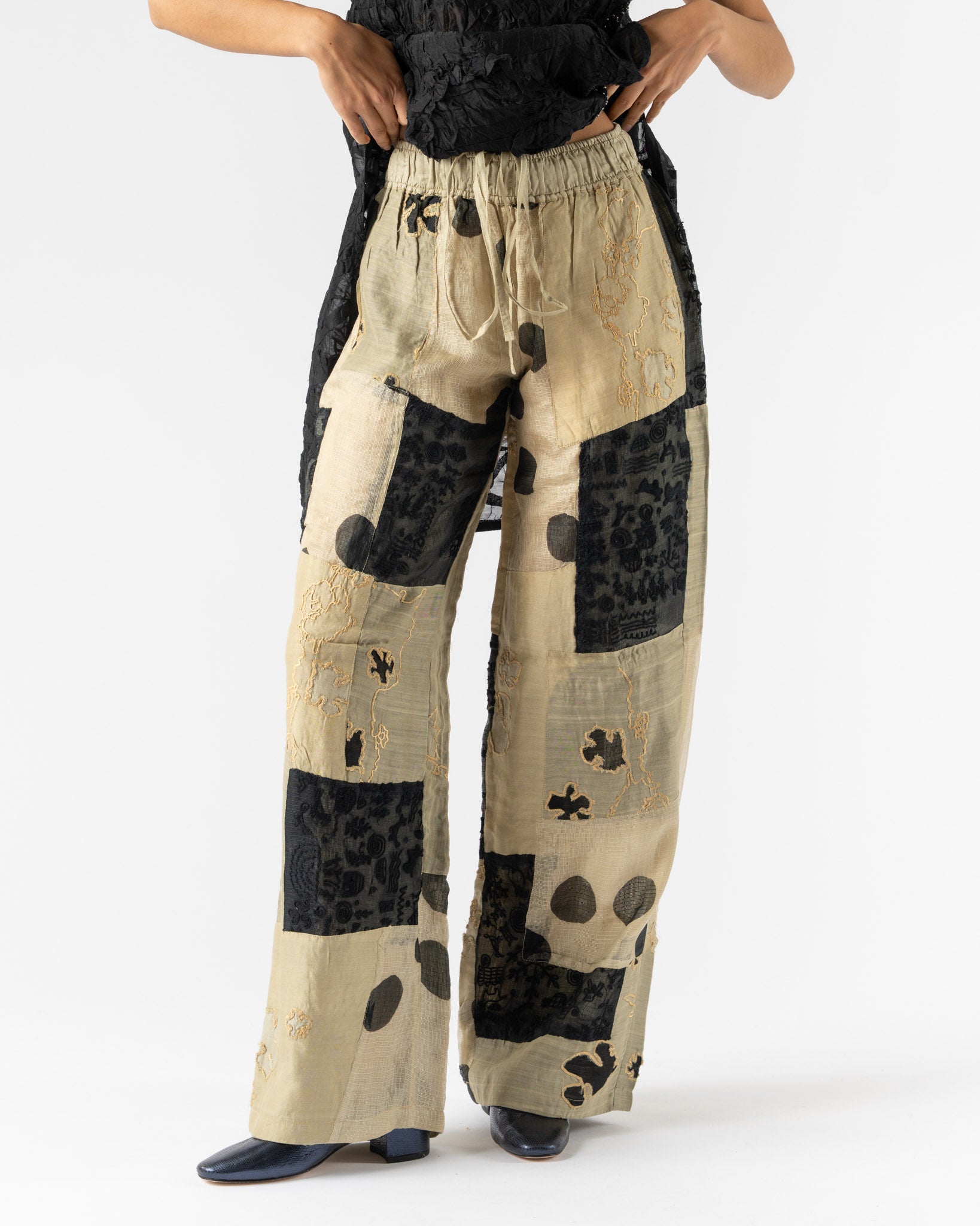 Tigra Tigra Cutwork Moon Boxing Pant