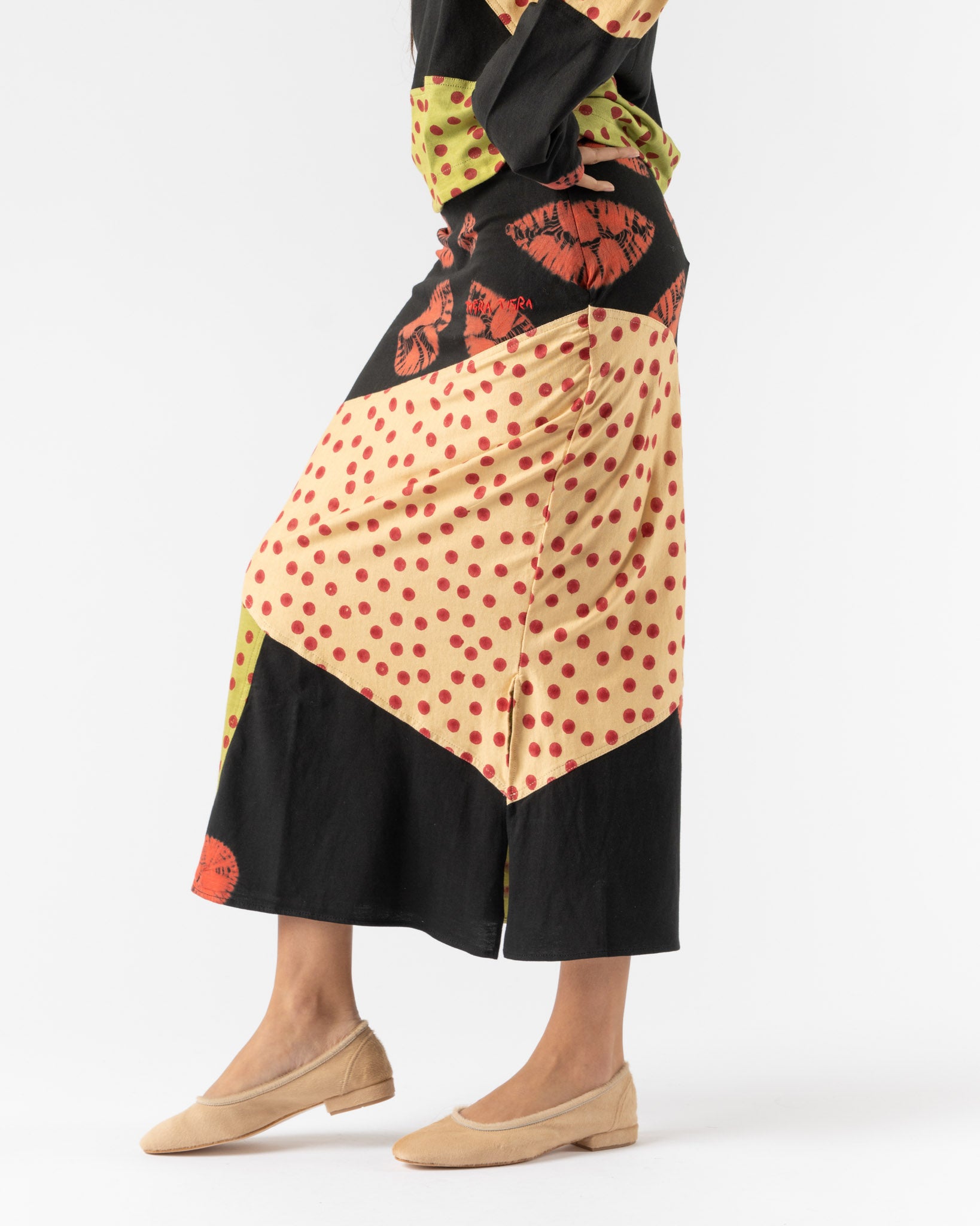 Tigra Tigra Patchwork Tigra T-Shirt Skirt