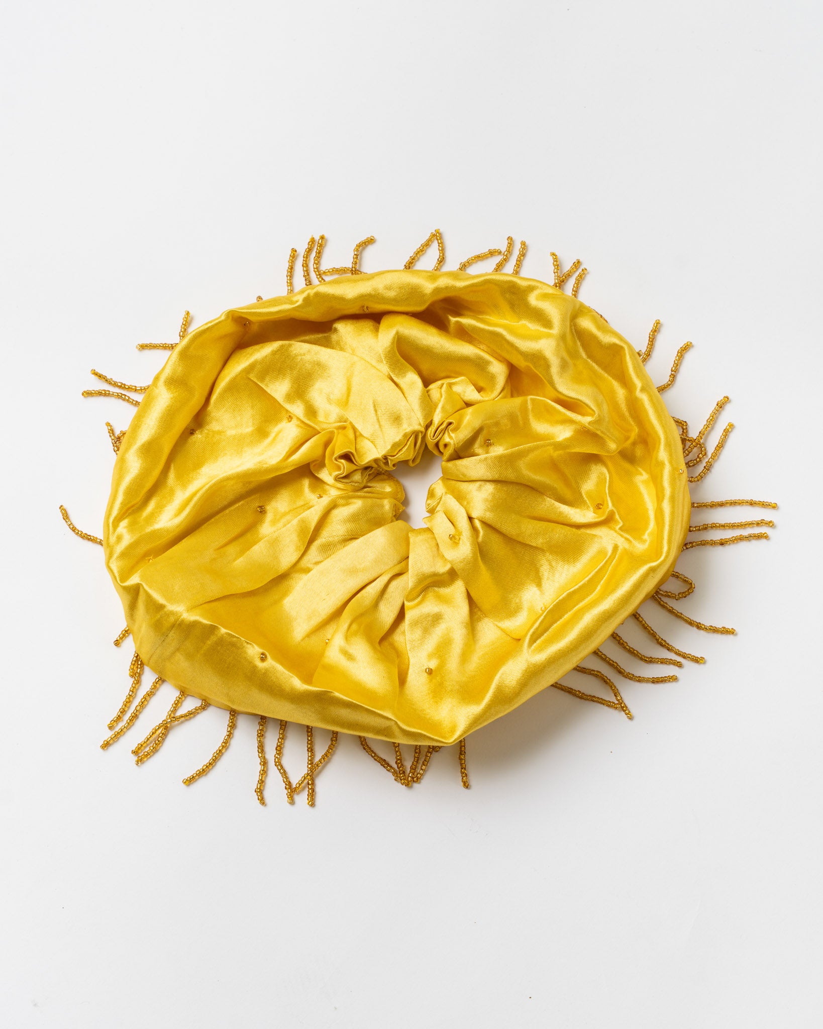 Tigra Tigra Beaded Fringe Extra Large Scrunchie