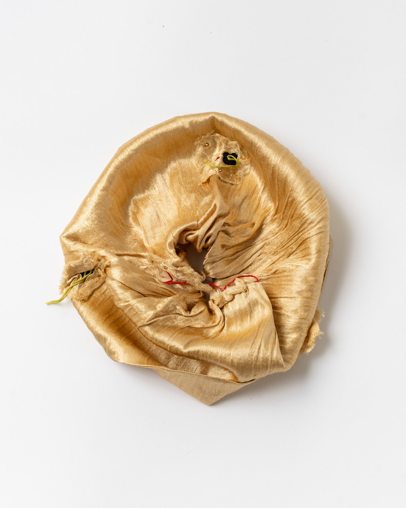 Tigra Tigra Berry Hand Embroidery Extra Large Scrunchie