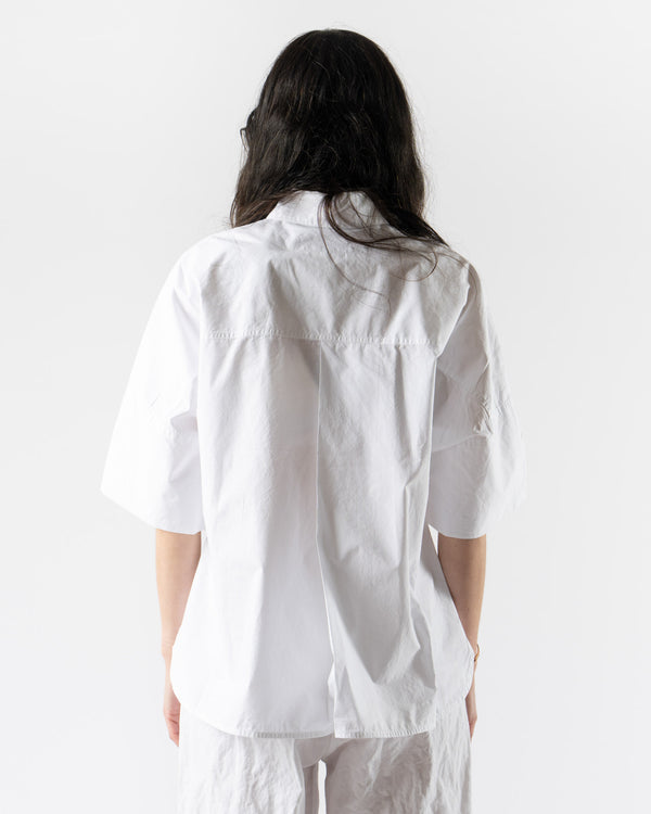 Toogood The Tinker Shirt in Poplin Chalk