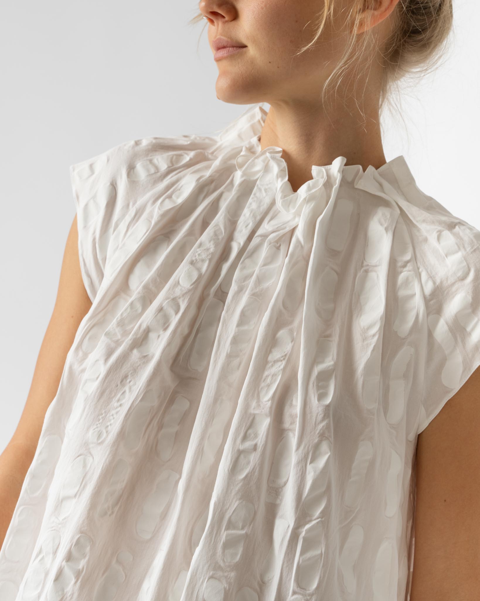 Toogood The Magician Dress in Chalk Curated at Jake and Jones