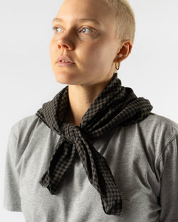 ts(s) Bandana Scarf in Black/Gray