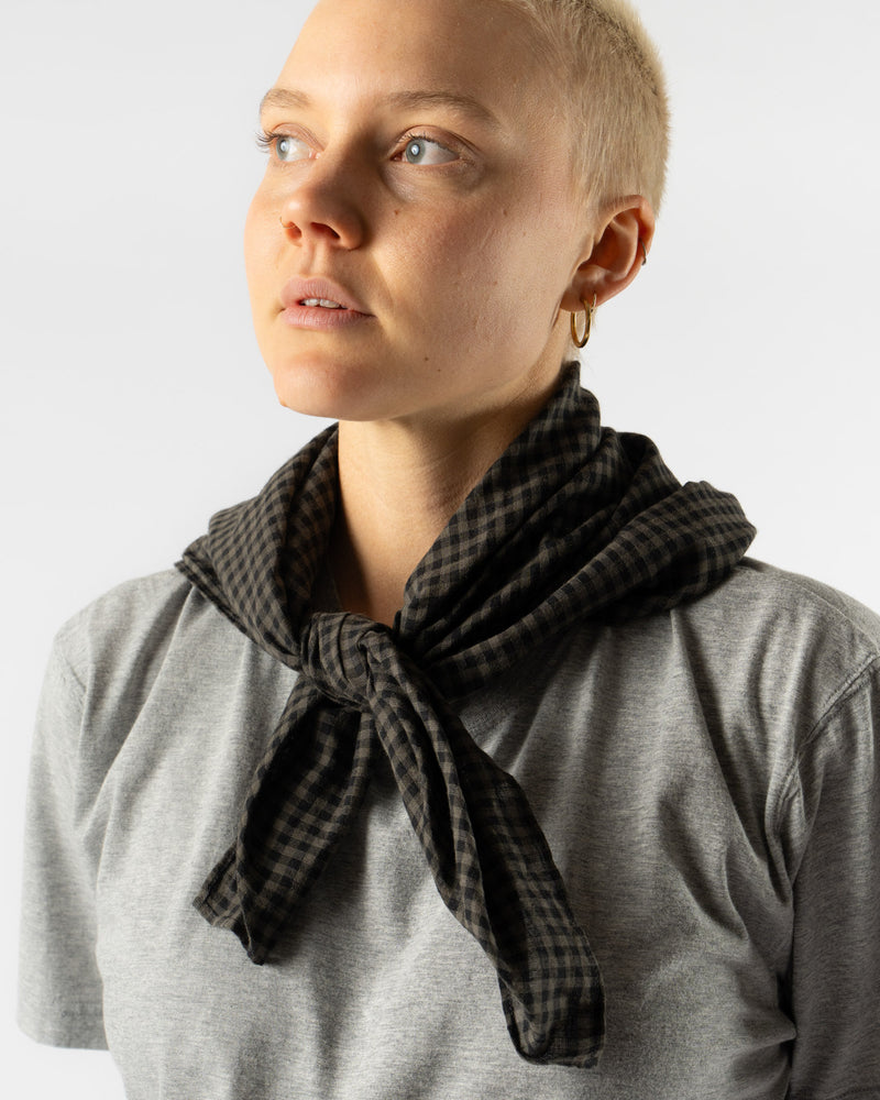 ts(s) Bandana Scarf in Black/Gray