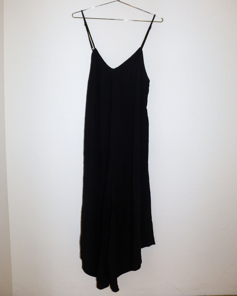 Pre-owned: Tysa Jumpsuit in Black