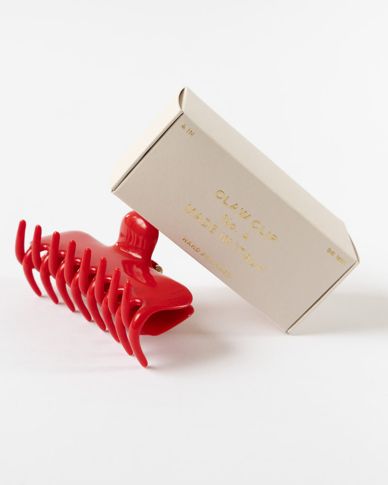 UNDO Hairware No. 4 Claw Clip in Rosso