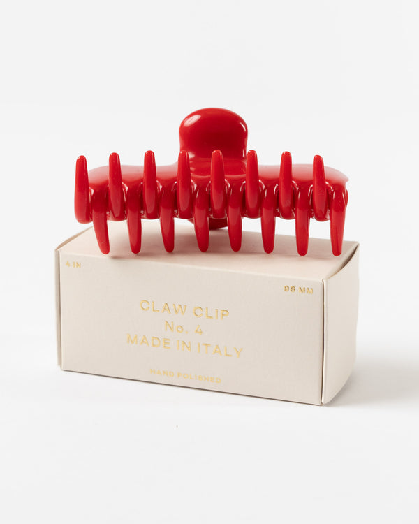 UNDO Hairware No. 4 Claw Clip in Rosso