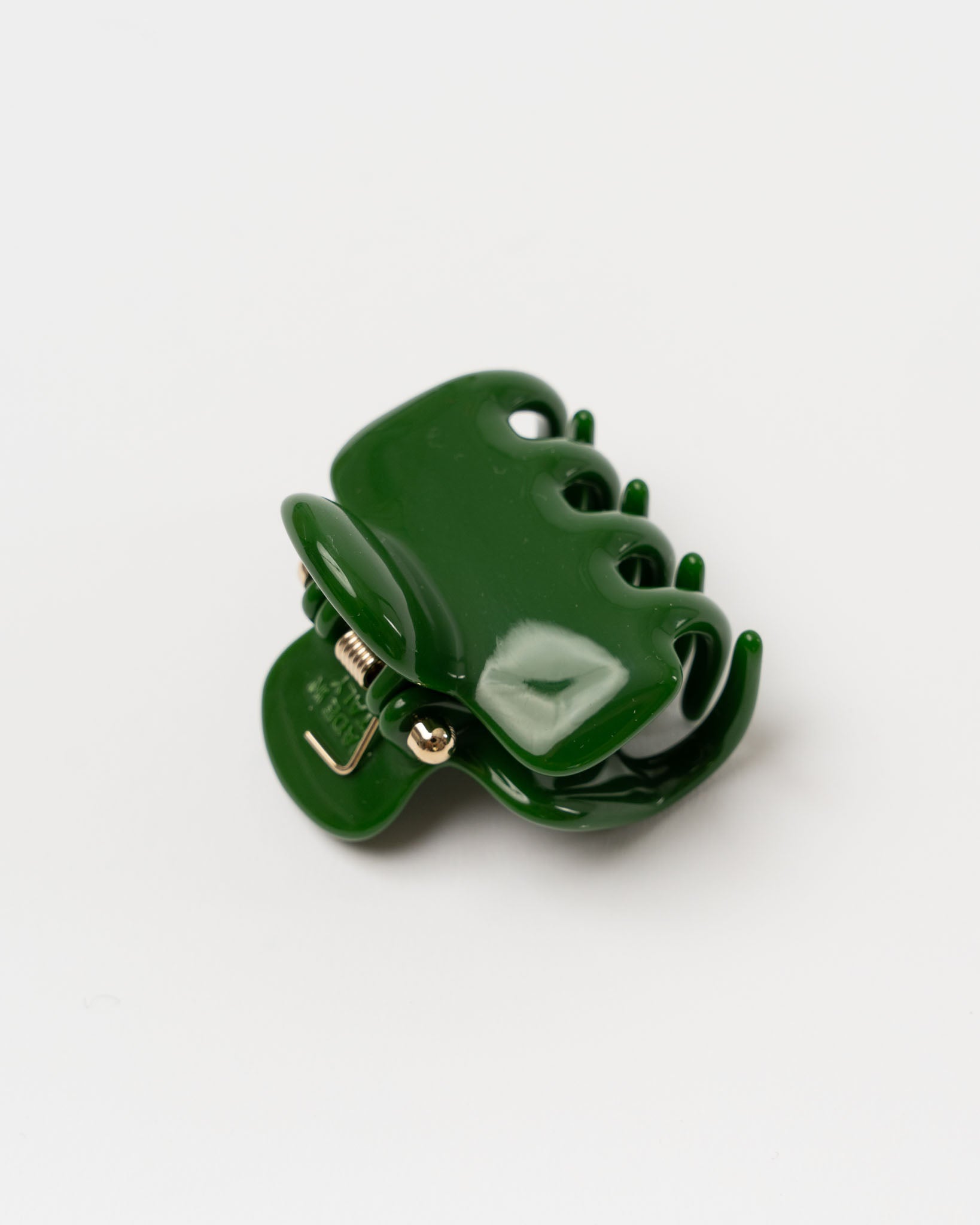 UNDO Hairware No. 2 Claw Clip in Verde Curated at Jake and Jones