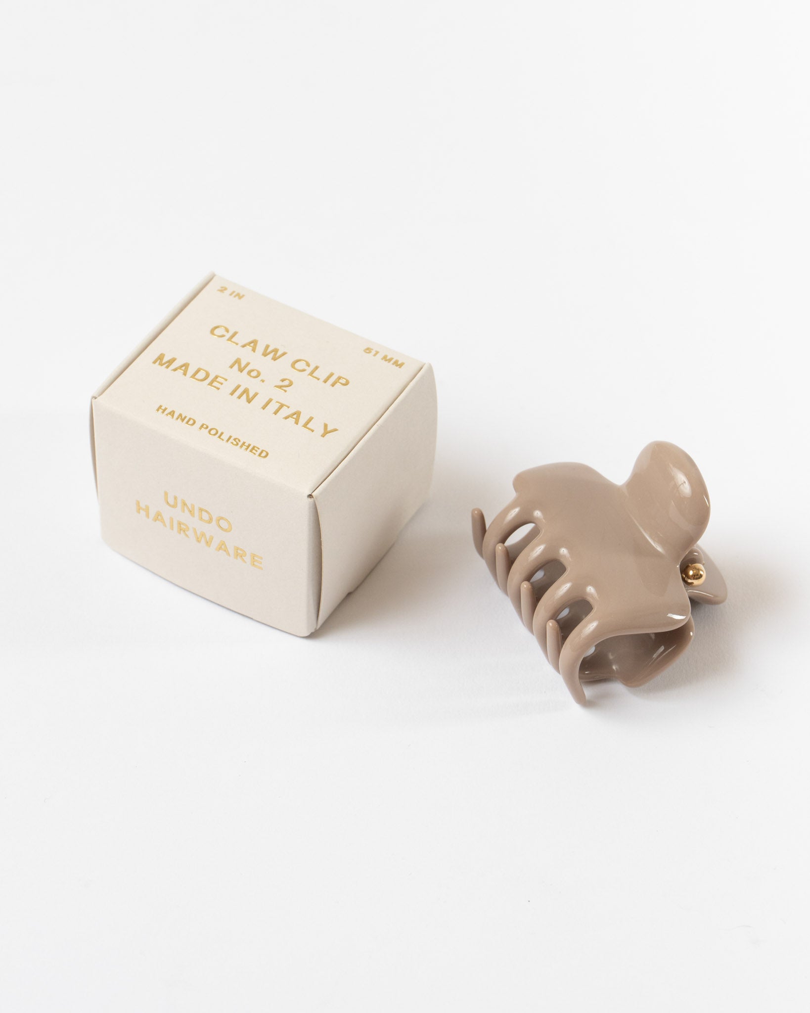 UNDO Hairware No. 2 Claw Clip in Mushroom