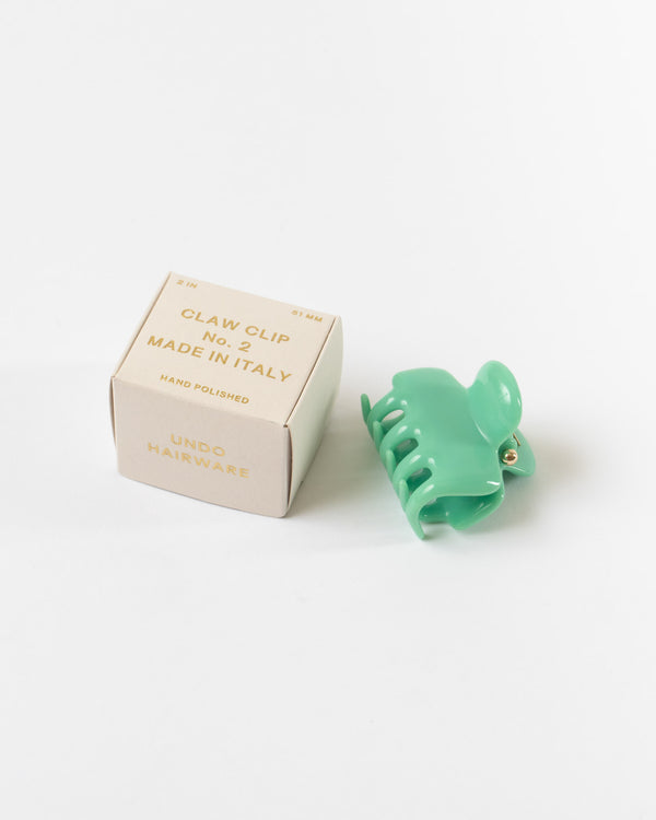 UNDO Hairware No. 2 Claw Clip in Paris Green