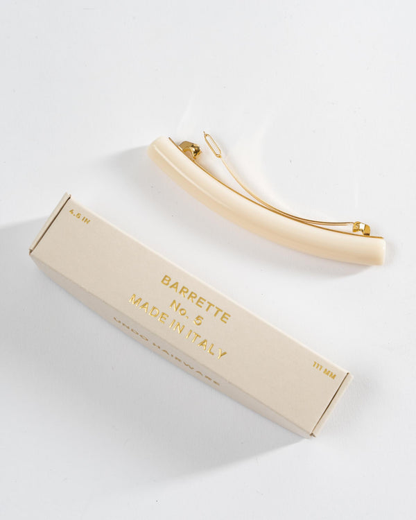 UNDO Hairware Barrette in Ivory