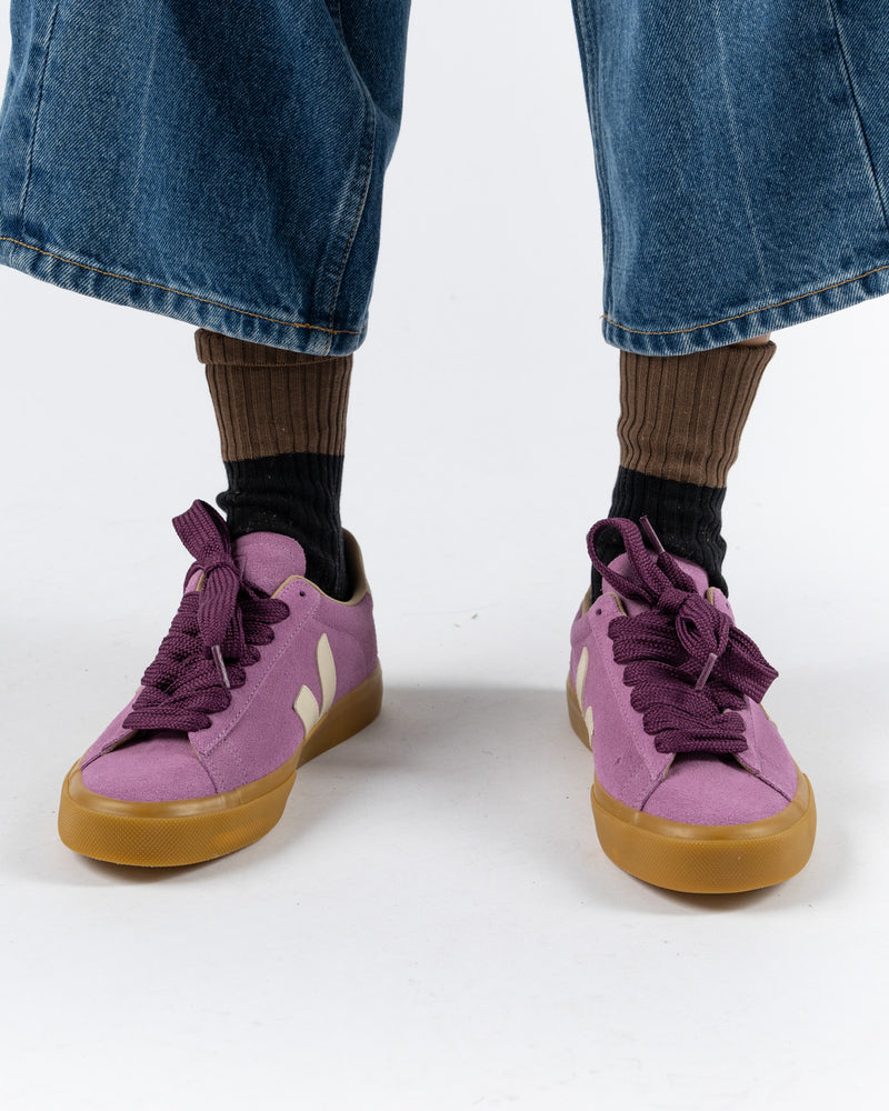 Veja Campo Bold Suede Mulberry Pierre