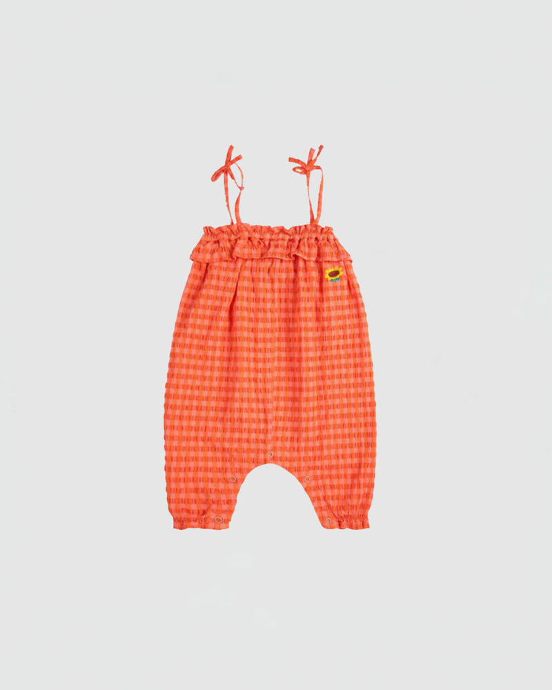 Bobo Choses Vichy Woven Overall