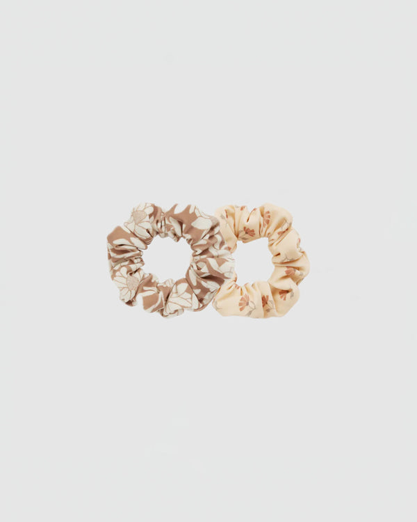 Rylee + Cru Scrunchie Set in Plumeria, Vintage Fleur