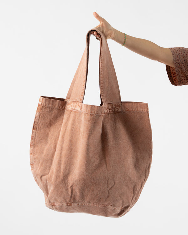 SONO Basket Bag in Rose Clay