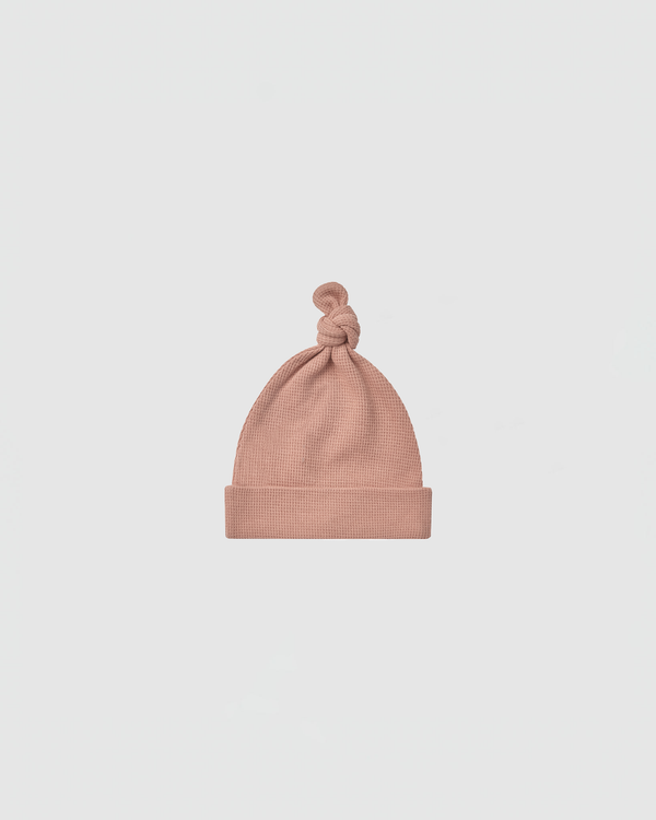 Quincy Mae Knotted Baby Hat in Rose