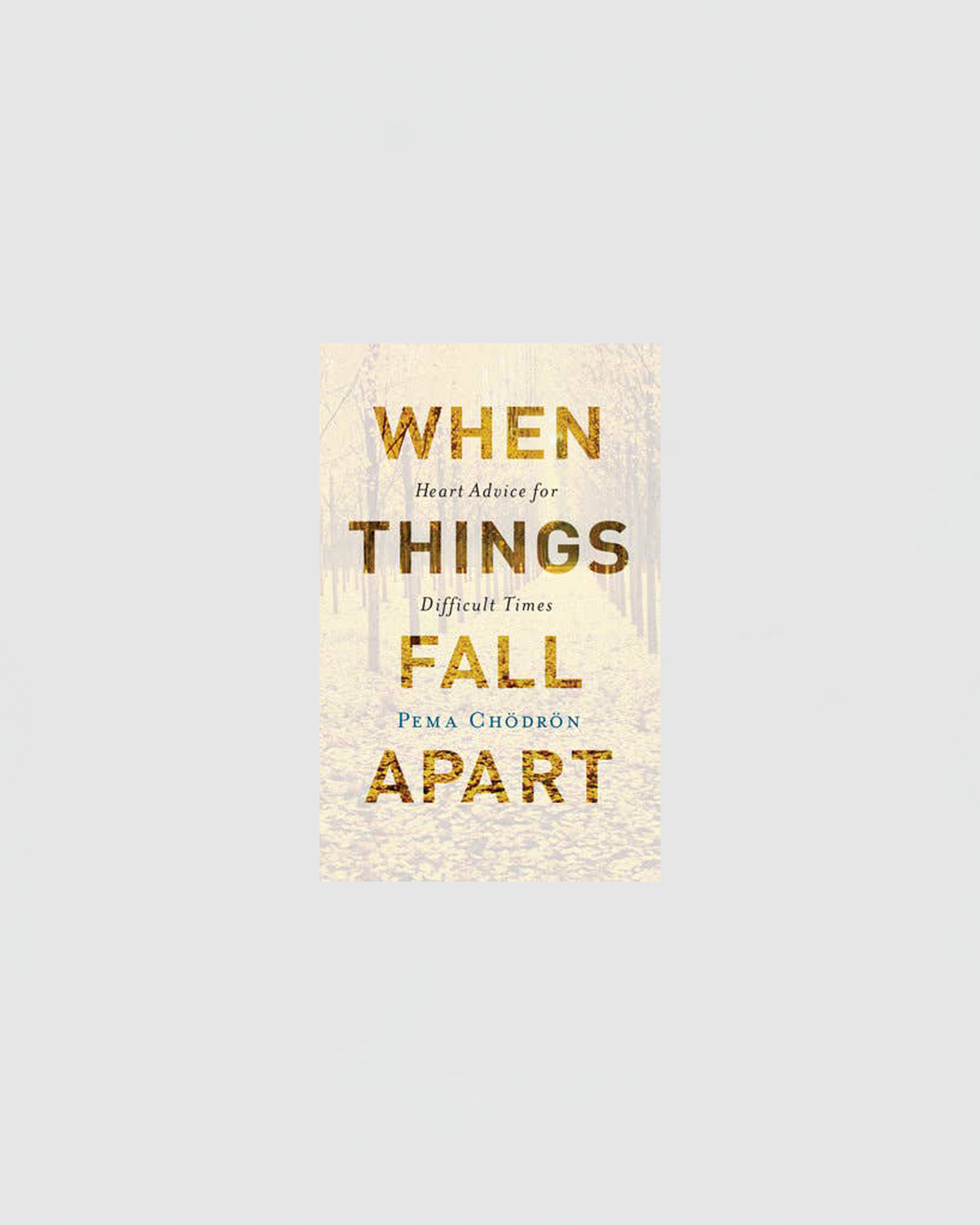 When Things Fall Apart by Pema Chodron