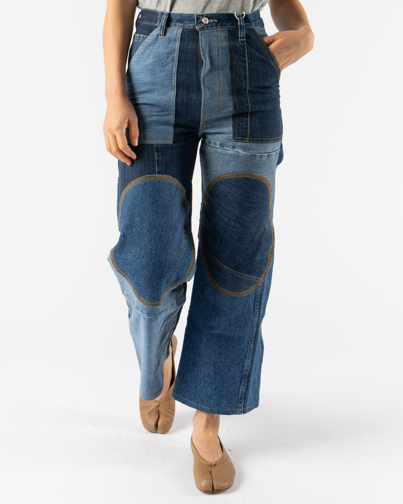 WildRootz Reworked Jeans in Blue