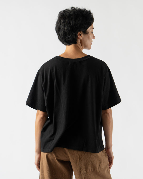 Wol Hide Box Tee in Black