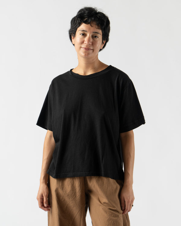 Wol Hide Box Tee in Black