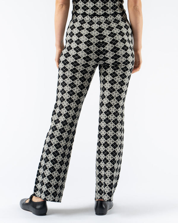 YanYan Argyle Slim Pant