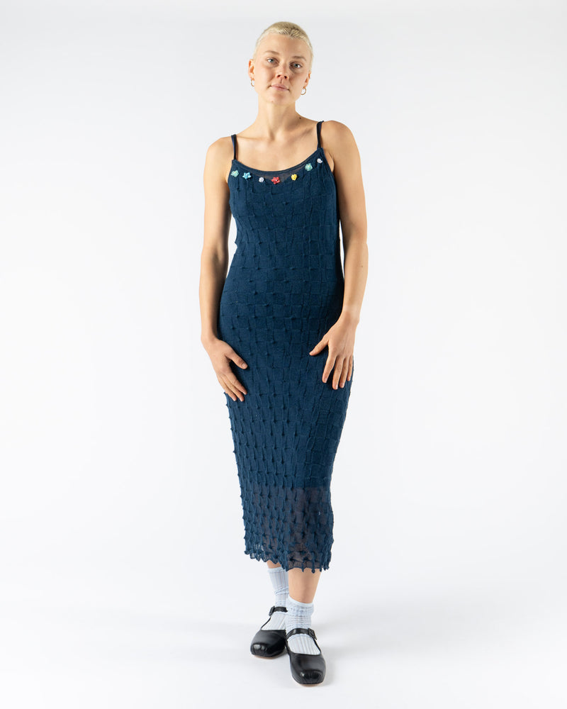 YanYan Borlor Cami Dress in Navy