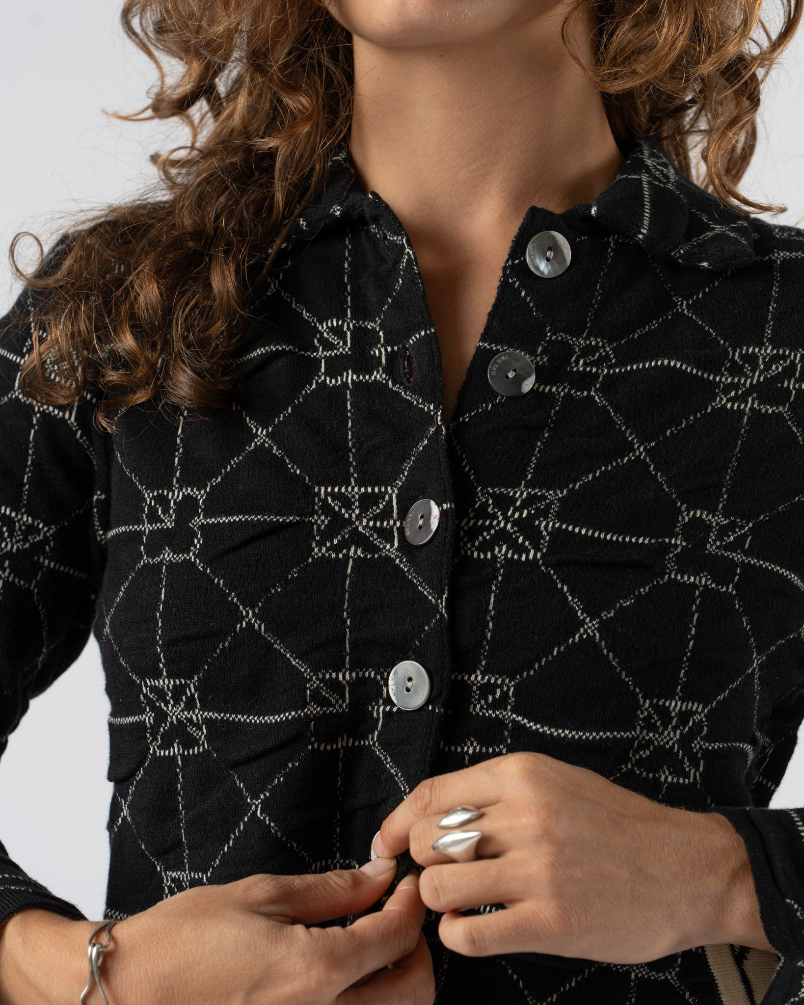 YanYan June Shrunken Work Jacket in Black
