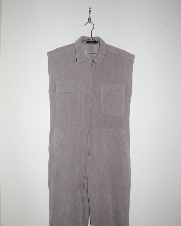 Pre-owned: Year One Corduroy Jumpusit in Grey