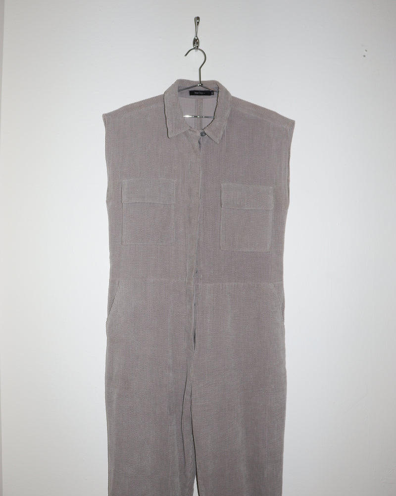 Pre-owned: Year One Corduroy Jumpusit in Grey