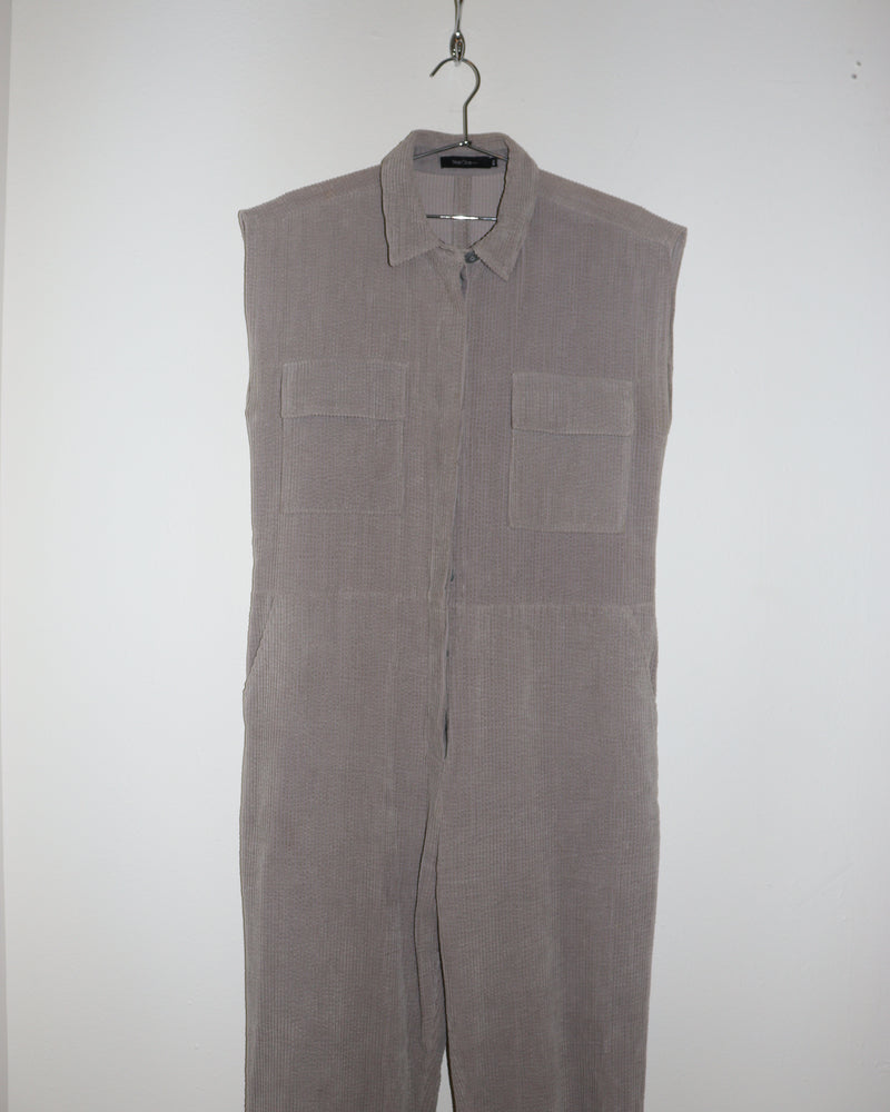 Pre-owned: Year One Corduroy Jumpusit in Grey