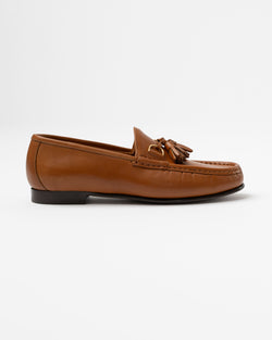 Yuketen D-Ring Tassel Moc in Iberia Oakwood