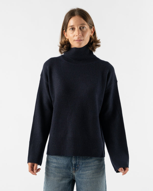 Alex-Mill-Cashmere-Cecile-Turtleneck-Sweater-in-Navy-Santa-Barbara-Boutique-Jake-and-Jones-Sustainable-Fashion