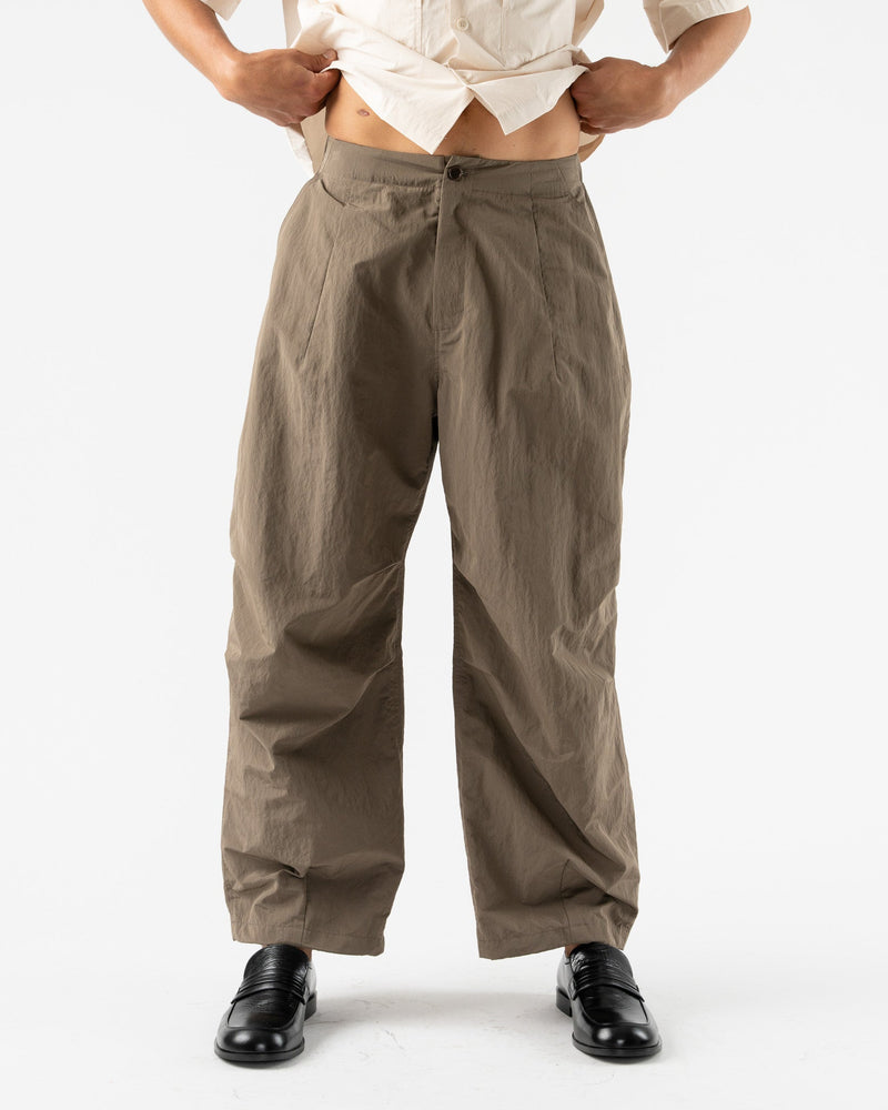 Amomento Ripstop Fatigue Pants in Brown Curated at Jake and Jones