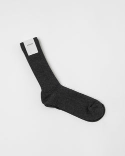 Auralee-Cotton-Cashmere-Low-Gauge-Socks-in-Top-Charcoal-Santa-Barbara-Boutique-Jake-and-Jones-Sustainable-Fashion