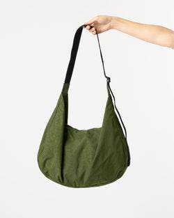 Baggu Large Nylon Crescent Bag in Bay Laurel Curated at Jake and Jones