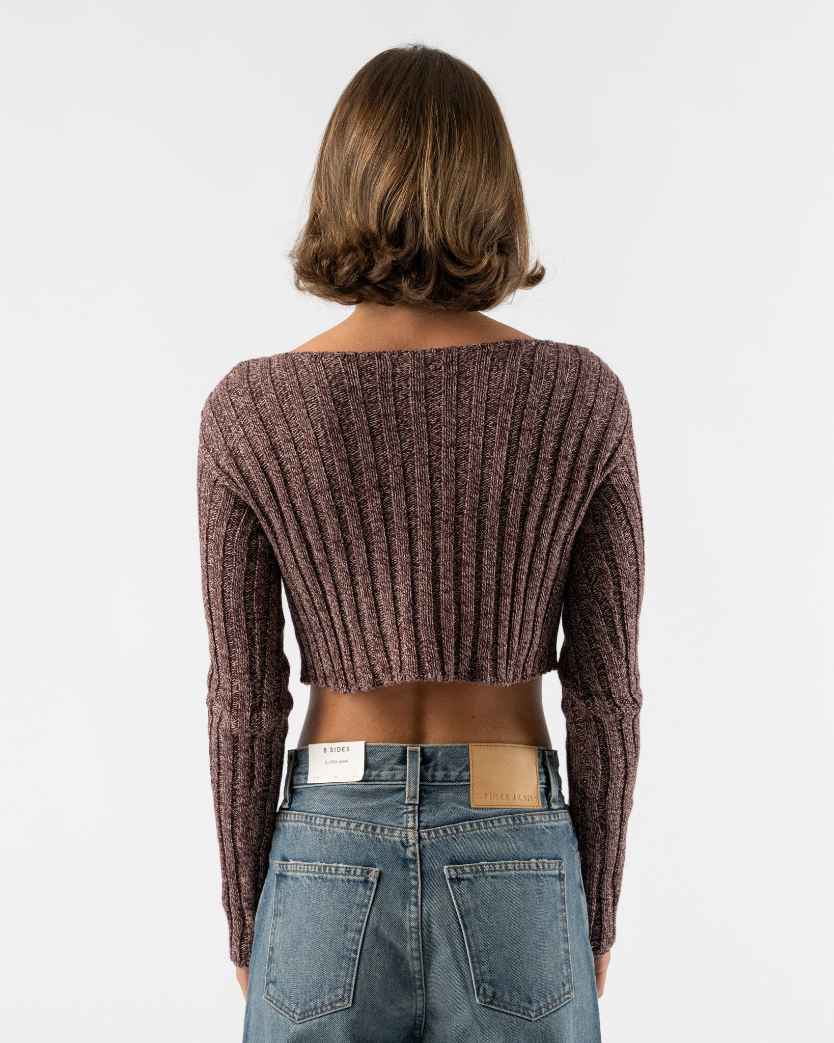 Baserange-Macau-Pullover-in-Burgundy-Melange-Santa-Barbara-Boutique-Jake-and-Jones-Sustainable-Fashion