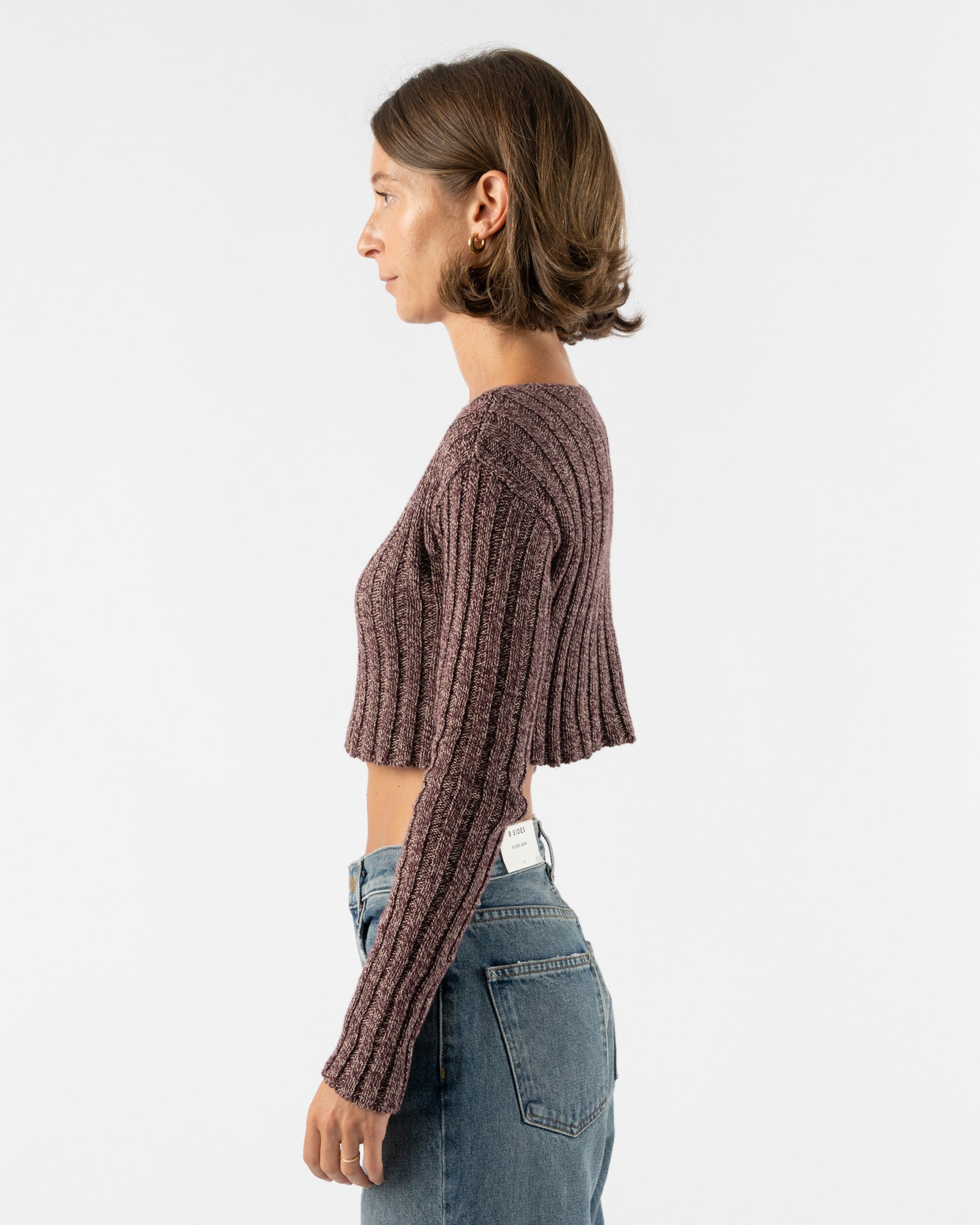 Baserange-Macau-Pullover-in-Burgundy-Melange-Santa-Barbara-Boutique-Jake-and-Jones-Sustainable-Fashion