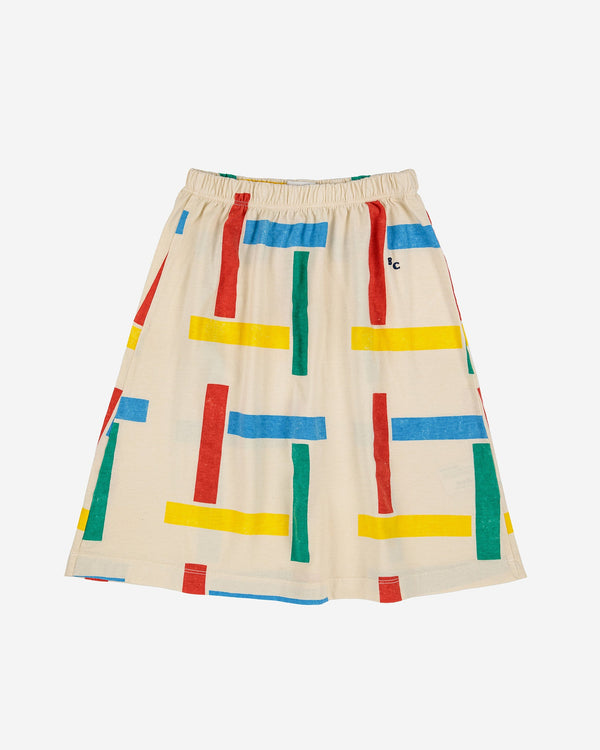 Bobo Choses Kids Multicolor Beacons Midi Skirt